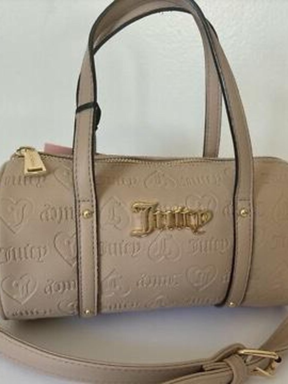 Juicy Couture Barrel Purse in Cafe - Picture 3 of 5